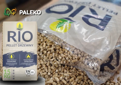 Pellet RIO ENplus A1 to nowość w Paleko. Sprawdź ofertę największej hurtowni pelletu drzewnego w regionie