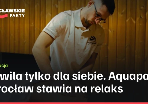 Chwila tylko dla siebie. Aquapark Wrocław stawia na relaks