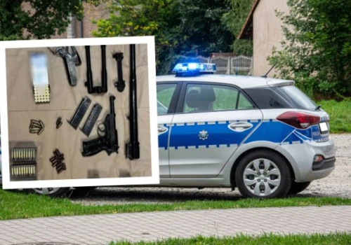 Arsenał w domu 44-latka. Zatrzymanie w Bukowinie Tatrzańskiej