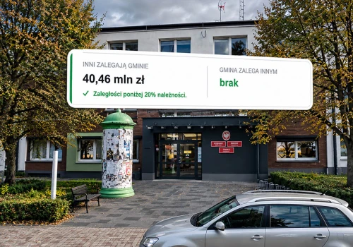 Ponad 40 milionów złotych na papierze. Bogate Police nie radzą sobie ze ściąganiem długów?