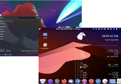CachyOS vs. Garuda Linux