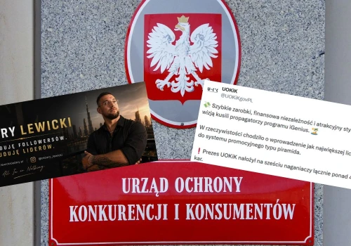 UOKiK ukarał influencerów biznesowych za to, że tak naprawdę naganiali do piramidy finansowej
