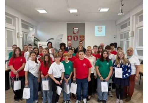 Węgierska delegacja w gminie Golub-Dobrzyń. Efekt współpracy między szkołami