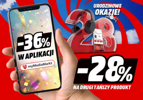 Wielka wyprzedaż urodzinowa w MediaMarkt – rabaty do 36%