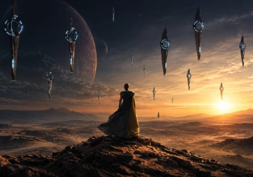 Przy rozmachu tej serii SCI-FI nawet DIUNA wygląda na MALUTKĄ