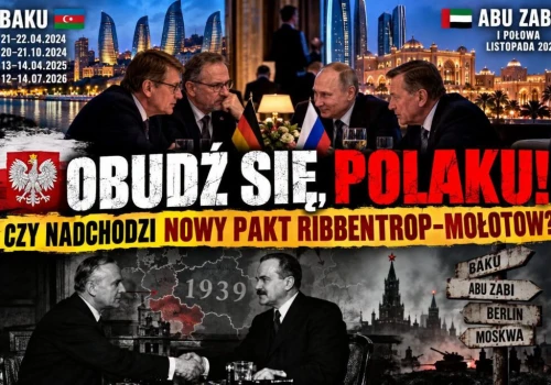 OBUDŹ SIĘ, POLAKU! CZY NADCHODZI NOWY PAKT RIBBENTROP–MOŁOTOW?