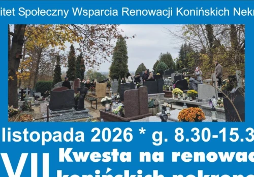 Kwesta na renowację konińskich nekropolii. Komitet społeczny szuka wolontariuszy