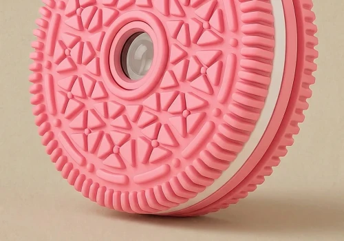 Ciastko Oreo zamieniło się w obiektyw aparatu jednorazowego z odzysku i robi mega klimat