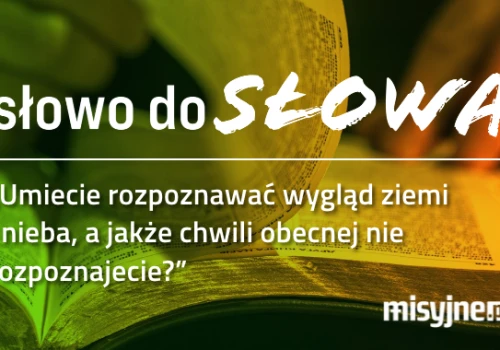 słowo do Słowa, 23 października 2026