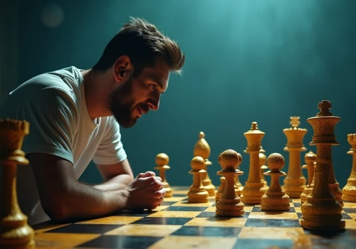 Messi uczy się szachów od ChatGPT, ale na źle ustawionej szachownicy