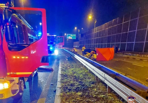 Tragiczny wypadek na DK1 w Tychach. Nie żyje nastolatek
