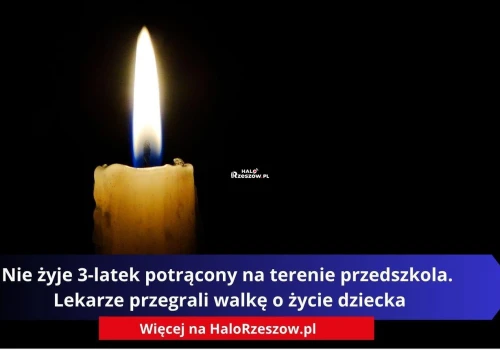 Nie żyje 3-latek potrącony na terenie przedszkola. Lekarze przegrali walkę o życie dziecka