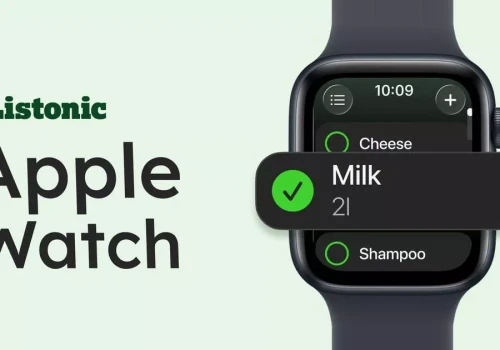 Polska aplikacja Listonic debiutuje na Apple Watch