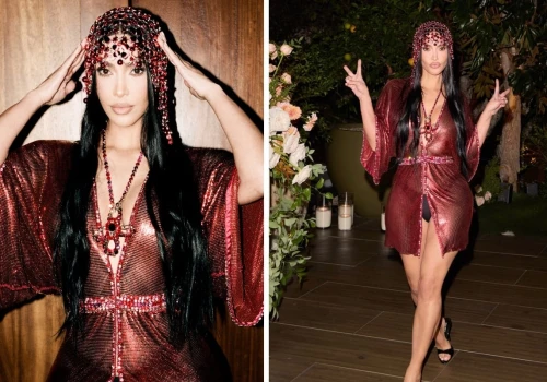 Kim Kardashian świętowała 46. urodziny. Prześwitujące kreacje skradły całe show!