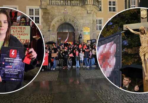 Mocne słowa podczas protestu o prawa kobiet w Olsztynie. Rząd dostał „czerwoną kartkę”