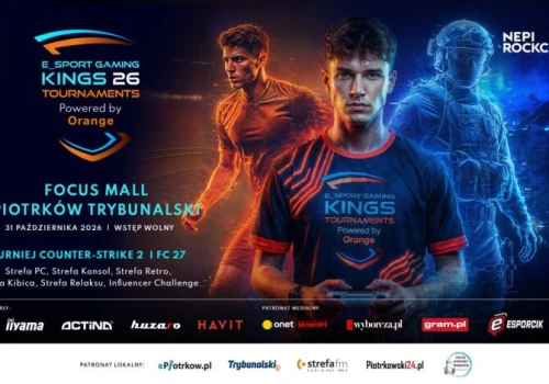 E-Sport Gaming Kings Tournaments 2026 Powered by Orange po raz trzeci w Focus Mall w Piotrkowie Trybunalskim