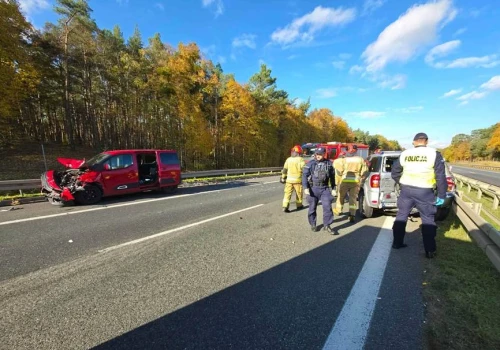 Wypadek pod Bydgoszczą. Poważne utrudnienia
