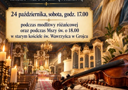 Grojec: Drewniany kościół, a w nim muzyka grana na ponadstuletnich organach i skrzypcach