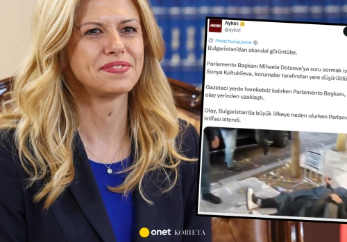 Ochroniarz powalił bułgarską dziennikarkę na ziemię. "Uratował mnie beret"