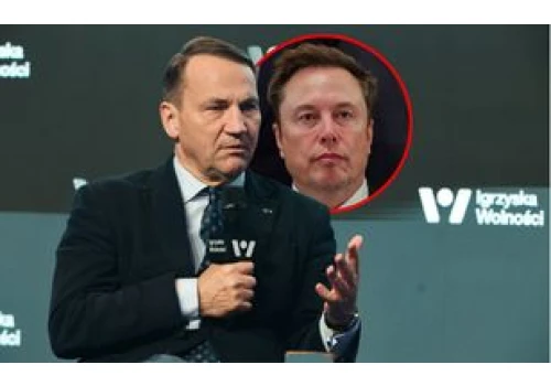 Musk nie odpuszcza Ukrainie. Ostra riposta Sikorskiego