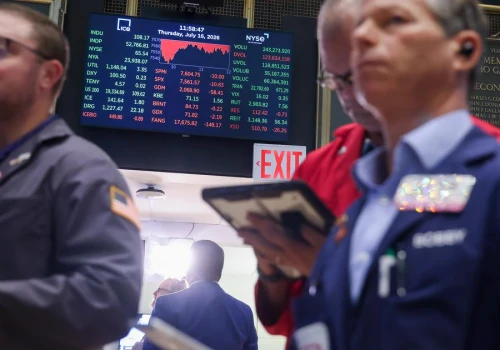 Wall Street na minusie. Handel w sektorze AI nadal w centrum uwagi