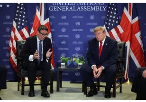 Burnham apeluje do Trumpa. Chodzi o dostęp Ukrainy do Starlinka