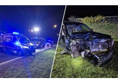 Wypadek w Grudziądzu. Siedem osób trafiło do szpitala, w tym dzieci