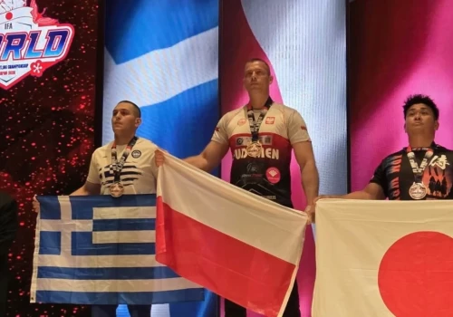 Adrian Zgórzyński po raz czwarty mistrzem świata w armwrestlingu