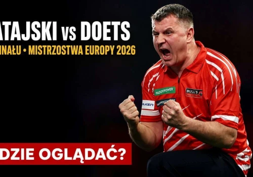 Dart Mistrzostwa Europy: gdzie oglądać mecz Ratajski – Doets? Transmisja TV i stream online