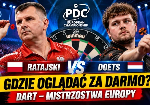 Ratajski – Doets: gdzie oglądać za darmo? Dart ME 2026