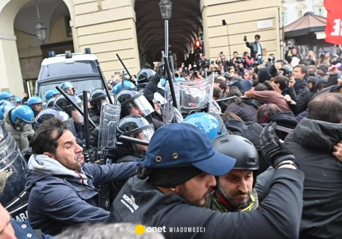 Europa pogrążona w protestach. Tysiące ludzi na ulicach Włoch