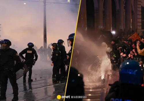Niespokojnie w dwóch europejskich krajach. Protesty przerodziły się w starcia z policją