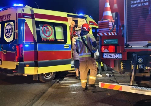 Pożar mieszkania przy ul. Kościuszki