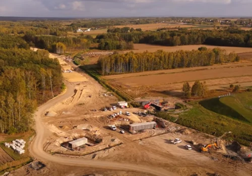 Pierwsze postępy na budowie obwodnicy Lisiej Góry
