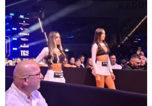 Piękne ring girls na gali Babilon MMA 61 w Radomiu. Przyciągały spojrzenia kibiców
