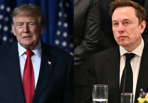 Trump interweniuje w sprawie Starlinka. Musk krytykuje: Podżegacze wojenni