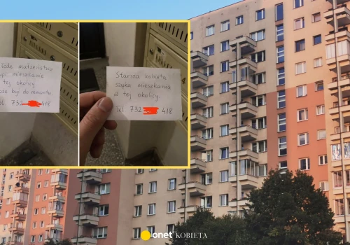 Kartki od flipperów w skrzynkach na listy. Taki ma na nich sposób