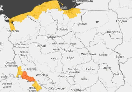 Ostrzeżenia przed silnym wiatrem