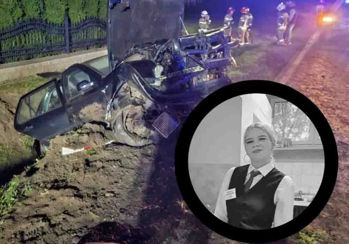 18-letnia Gabrysia zginęła w wypadku. Wzruszające pożegnanie uczennicy przez szkołę w Koninie