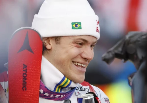 Narciarstwo alpejskie: Odległe miejsce Piotra Habdasa! Brazylijczyk Lucas Pinheiro Braathen prowadzi po pierwszym przejeździe w Solden!