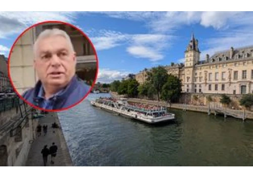 Orbán przyłapany w Paryżu. Do sieci trafiło nagranie
