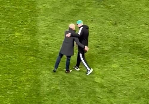 Tak Papszun potraktował Frederiksena po meczu Legia - Lech