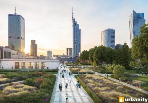Spacer od „patelni” do Złotych Tarasów będzie przyjemniejszy. Powstaje Aleja Centralna
