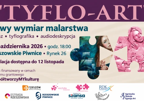 Obraz, którego można dotknąć. „TYFLO-ART” w Rzeszowskich Piwnicach