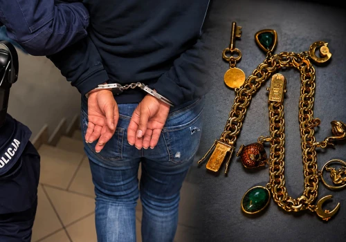 Biżuteria za 100 tys. koron i podróż promem. Mundurowi ze Świnoujścia przerwali wycieczkę podejrzanym o kradzież