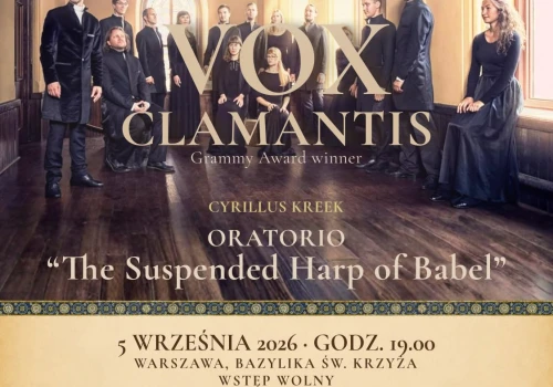 Vox Clamantis i Marco Ambrosini Trio w Warszawie