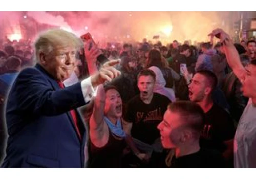 Działo się w nocy. Euforia w Serbii, Trump obraża sojusznika z NATO