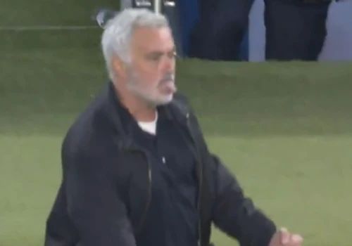 Mourinho oszalał z radości. Spójrz, co zrobił po zwycięskim golu
