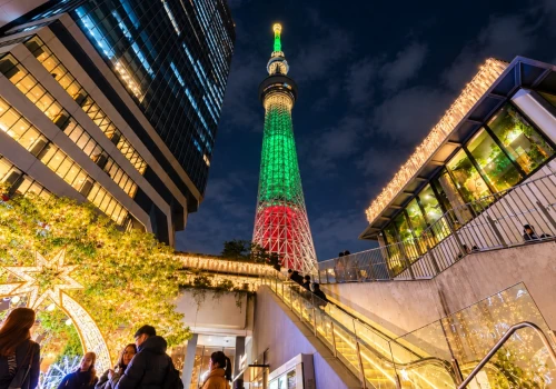 Tokyo Skytree zamieni się w gigantyczną choinkę, a nad miastem zabrzmi muzyka.