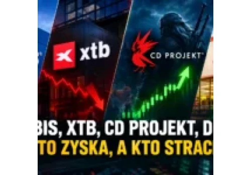 Asbis, XTB, CD Projekt i Dino: kto zyska, a kto straci? 30% korekty, 20% rajdu i kluczowe poziomy. Co dalej z akcjami gigantów GPW?